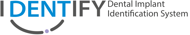 IDENTIFY — Dental Implant Identification System